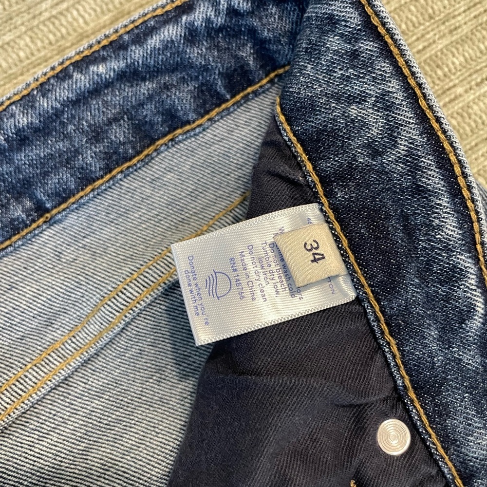 Oliver Logan Wide Leg Crop Jeans, Size 34 (14) - Picture 5 of 9